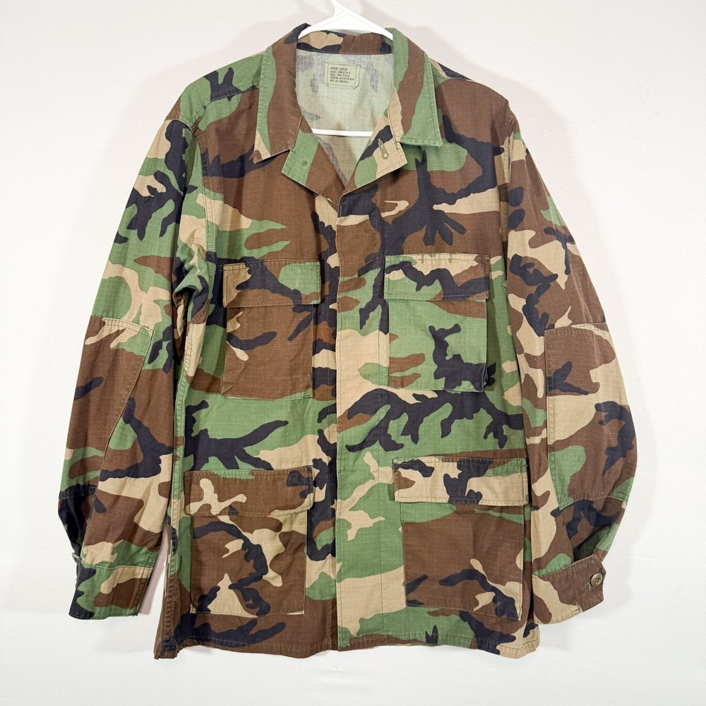 US Army‎ Woodland BDU Combat Coat Hot Weather Ripstop Medium Regular